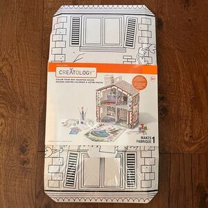 NWT Creatology color your way haunted house Michaels sealed age 3+ plus